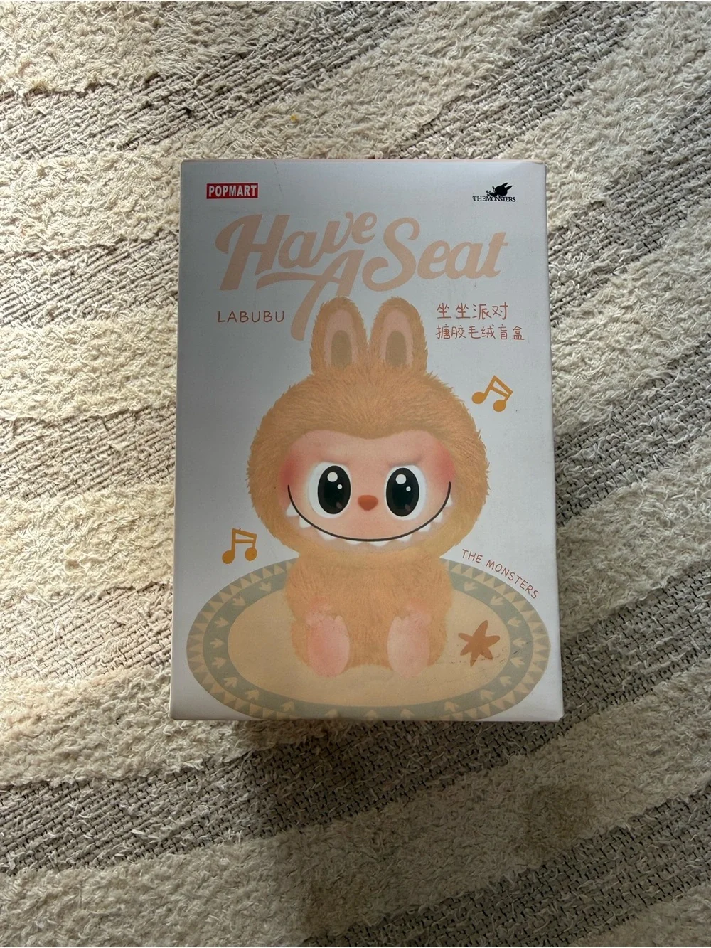 Pop Mart Labubu Plush Toy - Have A Seat Edition